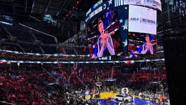 【现场】单项赛带来全明星高潮 正赛球迷意兴阑珊